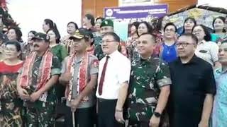 Download lagu Alangkah Bahagianya Hidup Rukun dan Damai oleh Kapolri ,Panglima TNI ,Gubernur Sulut mp3