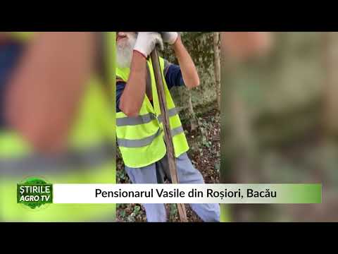Pensionarul Vasile din Roșiori, Bacău 04 10 2021