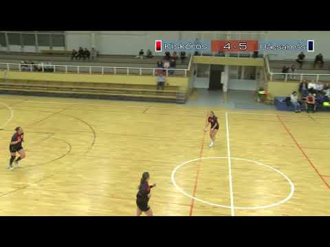 KISKŐRÖSI NKSZSE-BÁCSALMÁSI PVSE U17-ES KÉZILABDA-MÉRKŐZÉS