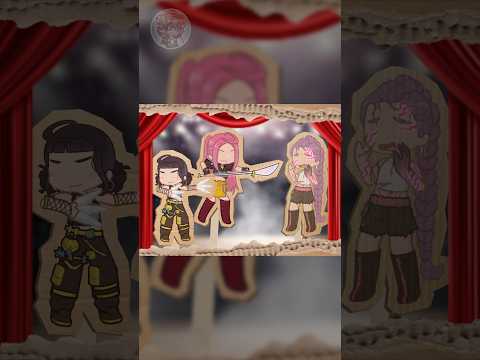 Sinking town 🩷🩵💜 | Kpop demon hunters #gacha #kpopdemonhunters #kpdh #trending #fyp #animation