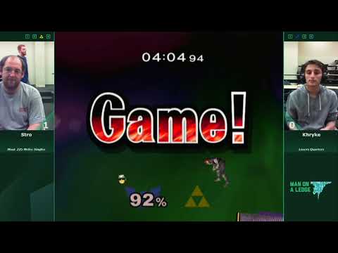 MOAL 225 | Stro (Link) vs Khryke (Marth, C. Falcon) | Losers Quarters
