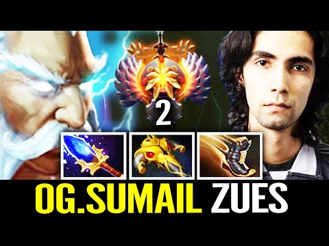 SUMAIL Zeus [FULL GAMEPLAY] - Pro Midlane Guide | Dota 2 IMMORTAL GAMEPLAY