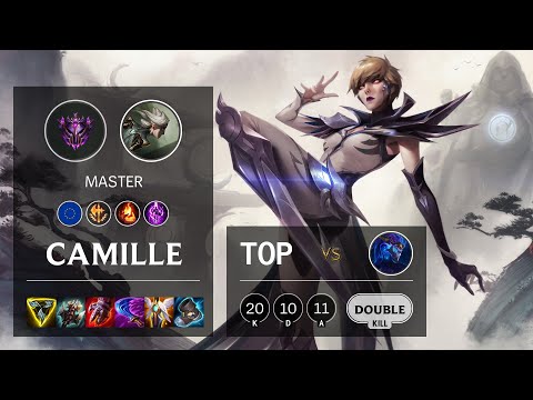 Camille Top vs Aurelion Sol - EUW Master Patch 11.18