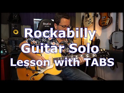 Rockabilly Guitar Solo Lesson with TABS