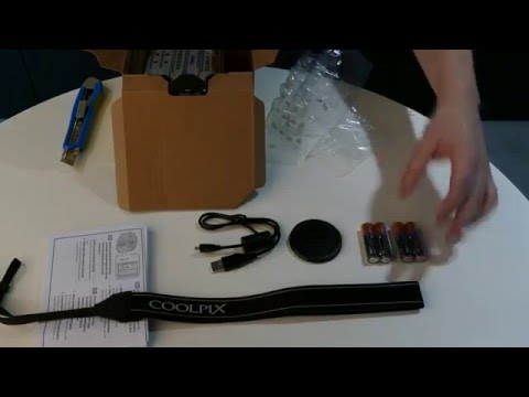 Nikon Coolpix B500 unboxing in 4K