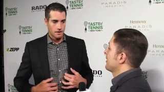 John Isner at the 16th Annual Taste of Tennis Gala video