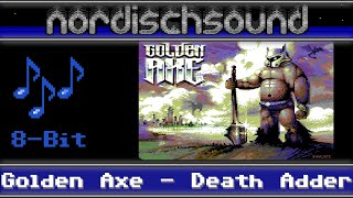 Golden Axe - Death Adder C64 SID 8Bit Cover