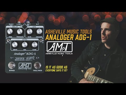 Asheville Music Tools Analoger ADG-1 // Guitar Pedal Demo