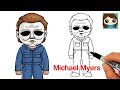 How To Draw Michael Myers Halloween Art