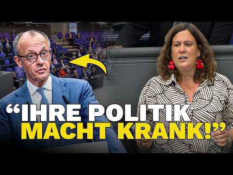 Video Thumbnail: Wütende Pflegerin rechnet mit Merz im Bundestag ab!