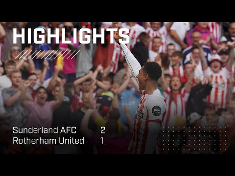 Jobe At The Double | Sunderland AFC 2 - 1 Rotherham United | EFL Championship Highlights