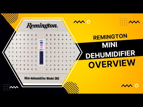 Remington Mini Dehumidifier Overview