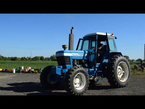 Lot#4 Ford TW-20 Diesel 4x4 Wheel Tractor