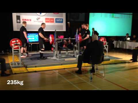 Carl Petter Sommerseth Nordisk styrkeløft 2014