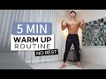 Do This Warm Up Before Every Workout l 5분만에 끝내는 운동 전 필수 워밍업 루틴