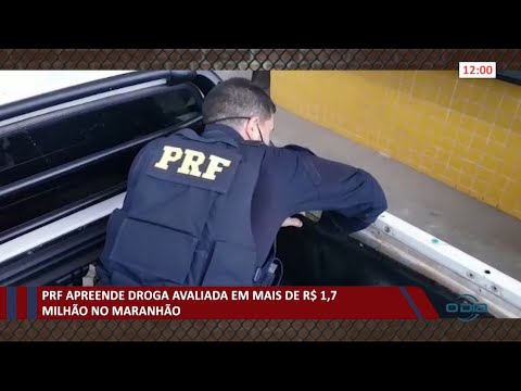 PRF apreende droga avaliada em mais de R$ 1,7 Milhão no Maranhão 01 02 2021