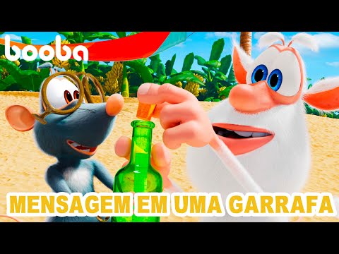 Capa de Booba 😎 Mensagem em uma garrafa 😎  Desenhos Animados Engraçados Para Crianças