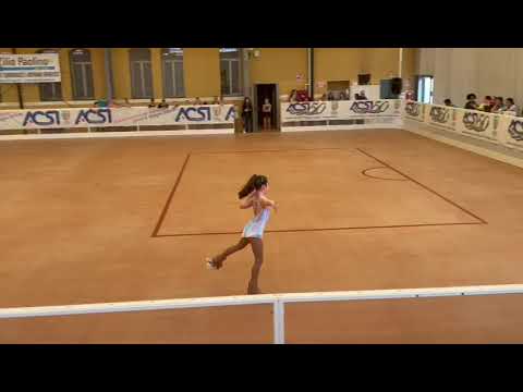 Emma -  1 classificata trofeo ACSI Pattinaggio Artistico -  Bassano del Grappa