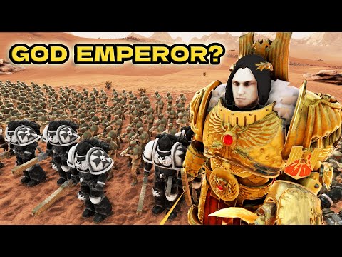 EMPEROR OF MANKIND vs 50,000 Daemons of Chaos! - WARHAMMER 40K | Ultimate Epic Battle Simulator 2