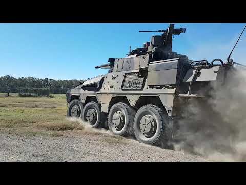 DTR test drive of Boxer CRV (2 of 3)