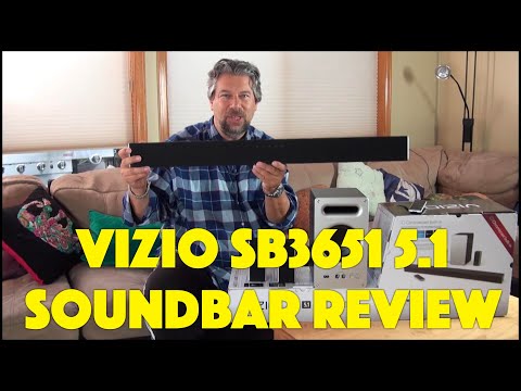 Vizio SB3651 5.1 Soundbar with Chromecast & Bluetooth...