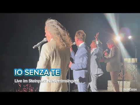 I QUATTRO - Io Senza Te ( Live im Steinpark Niederrimsingen)