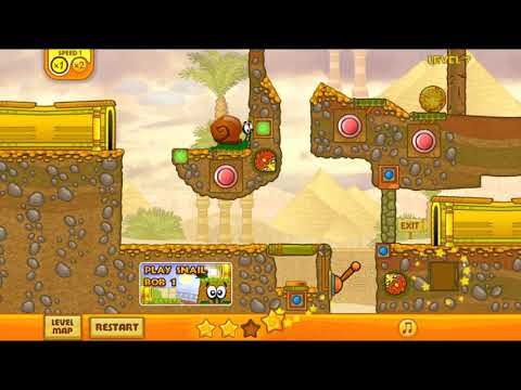 Ślimak Bob 3, Snail Bob 3, Gry Online, Gry Internetowe, Snail Bob 3 Walkthrough