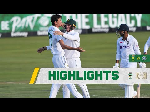 Proteas vs India | 1st TEST HIGHLIGHTS | DAY 3 | BETWAY TEST SERIES, Supersport Park, 28 Dec 2021