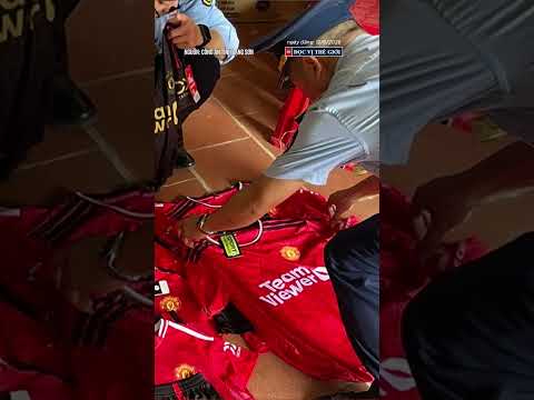 Bày bán 7 bộ quần áo trẻ em giả nhãn hiệu Manchester United, người phụ nữ bị xử phạt #docvithegioi
