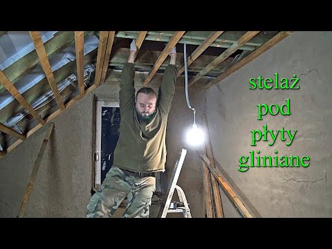 Strawbale Vlog 116 - frame for clay slabs continued