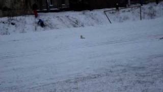 preview picture of video 'Airboat on snow.avi'