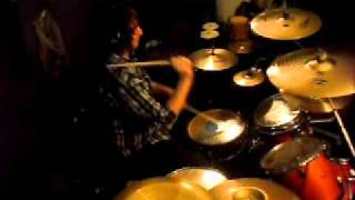 Vela Whisper- We,the Deceived drum cover 2years no lessons :D