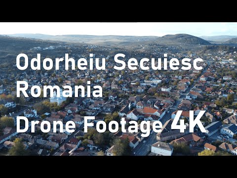 Odorheiu Secuiesc Romania | Drone Footage 4K
