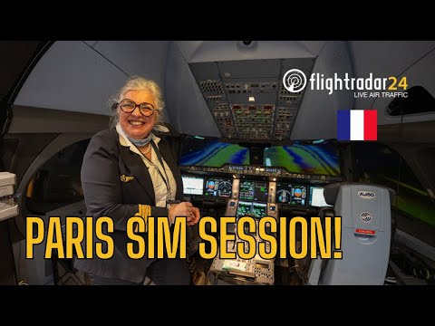 Air France A350 sim training! (We play FO)