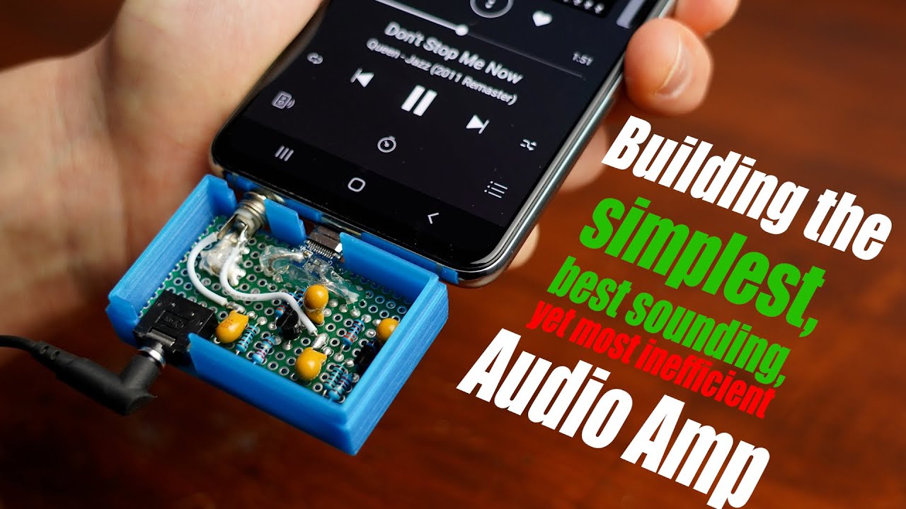 Building the simplest, best sounding, yet most inefficient Audio Amp! Class A Audio Amp Tutorial