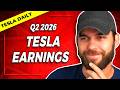 Live Tesla Q2 Earnings Report Coverage Analysis Q2 26