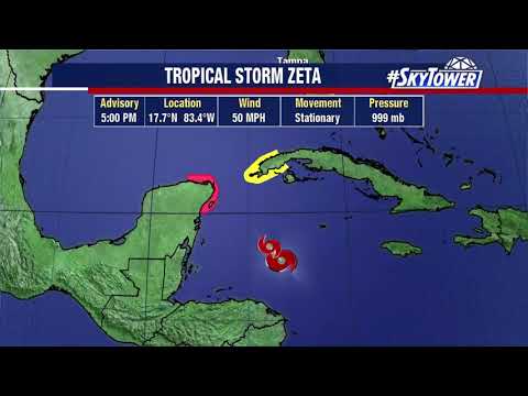 Tropical update Sunday, October 25, 2020