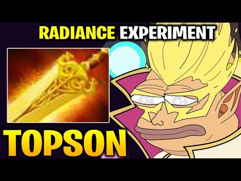 TOPSON INVOKER RADIANCE Experiment Item Build