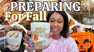 Prepping for Fall Vlog | fall coffee, fall shopping, fall baking