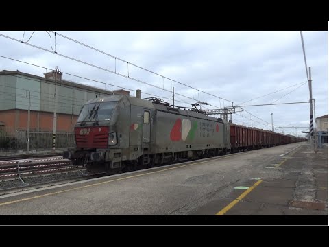 E191.010 CFI con merci di legname misto [TARVISIO B. - M.MARCIANISE] in transito a Pomezia!