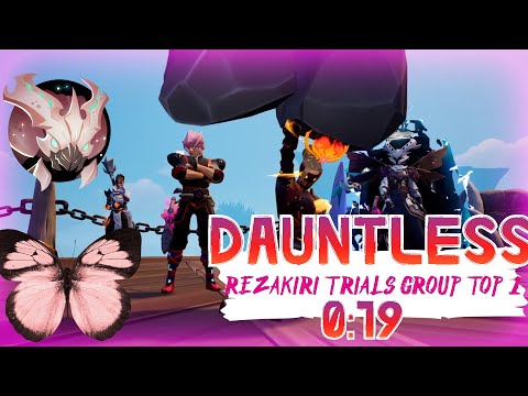Dauntless Rezakiri Trials Group Top 1