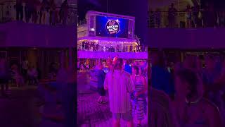 This cruise party had everyone on the dance floor #cruise #nightlife #fyp