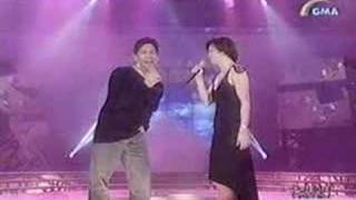 Regine sings Forever (with Martin Nievera)