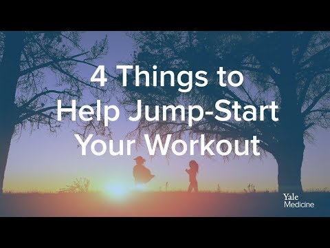#FourThings To Jump-Start Your Workout