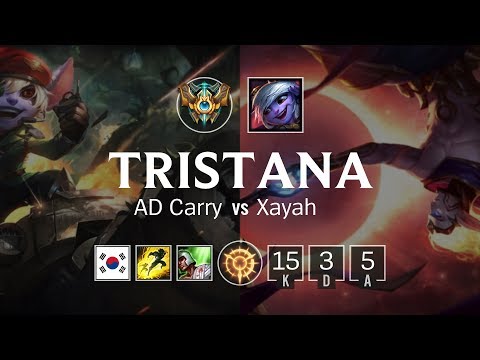 Tristana ADC vs Xayah - KR Challenger Patch 8.23