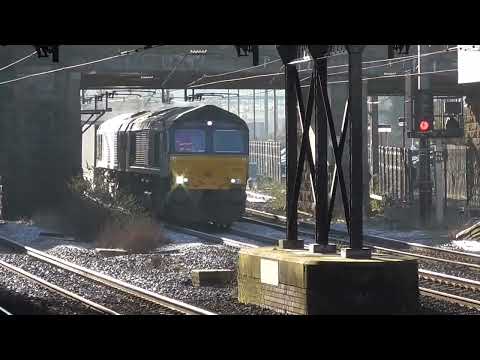 66423/66427 4s43 Daventry - Mossend Euroterminal Tesco, Sat. 21st January 2023