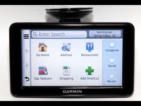 Tutorial on How to Save Point Of Interests & Addresses on a Garmin Nuvi Smart Drive GPS Navigation