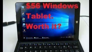 Cheap $56 Ematic EWT826BK 8" Windows 10 Intel Atom Tablet Review