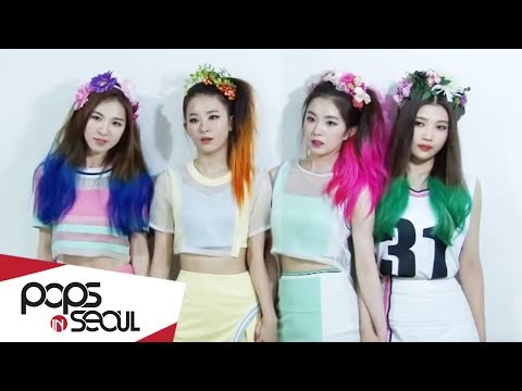 [Pops in Seoul] Red Velvet(레드벨벳), 'Happiness(행복)' _ Interview