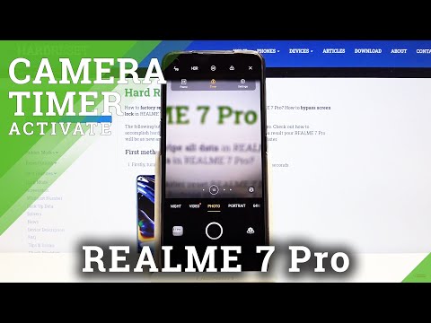 How to Set Up Camera Timer in Realme 7 Pro – Enable Camera Countdown